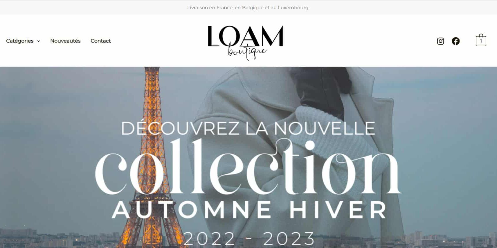 ecommerce Loam Boutique