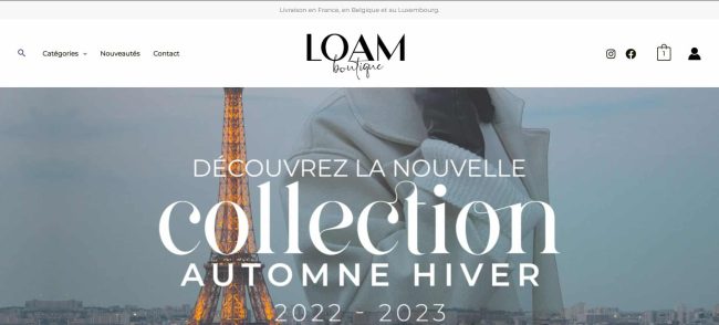 ecommerce Loam Boutique