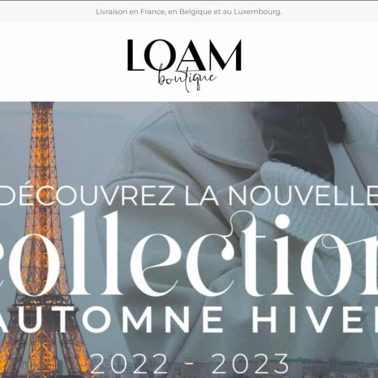 Ecommerce-Loamboutique ecommerce Loam Boutique